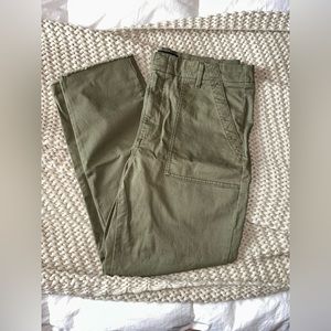 Green chino pant
